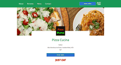 Desktop Screenshot of pizza-cucina.co.uk