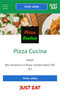 Mobile Screenshot of pizza-cucina.co.uk